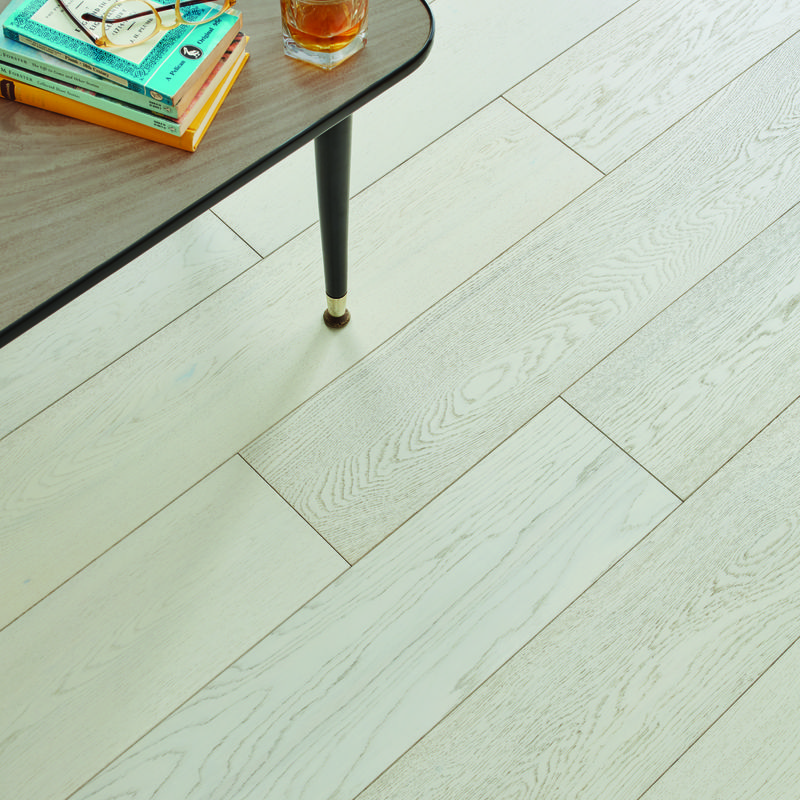 Salcombe Chalked Oak Engineered Wood Flooring