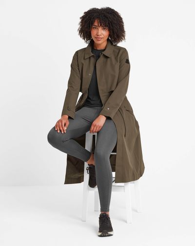 Alva women's waterproof jacket - Khaki