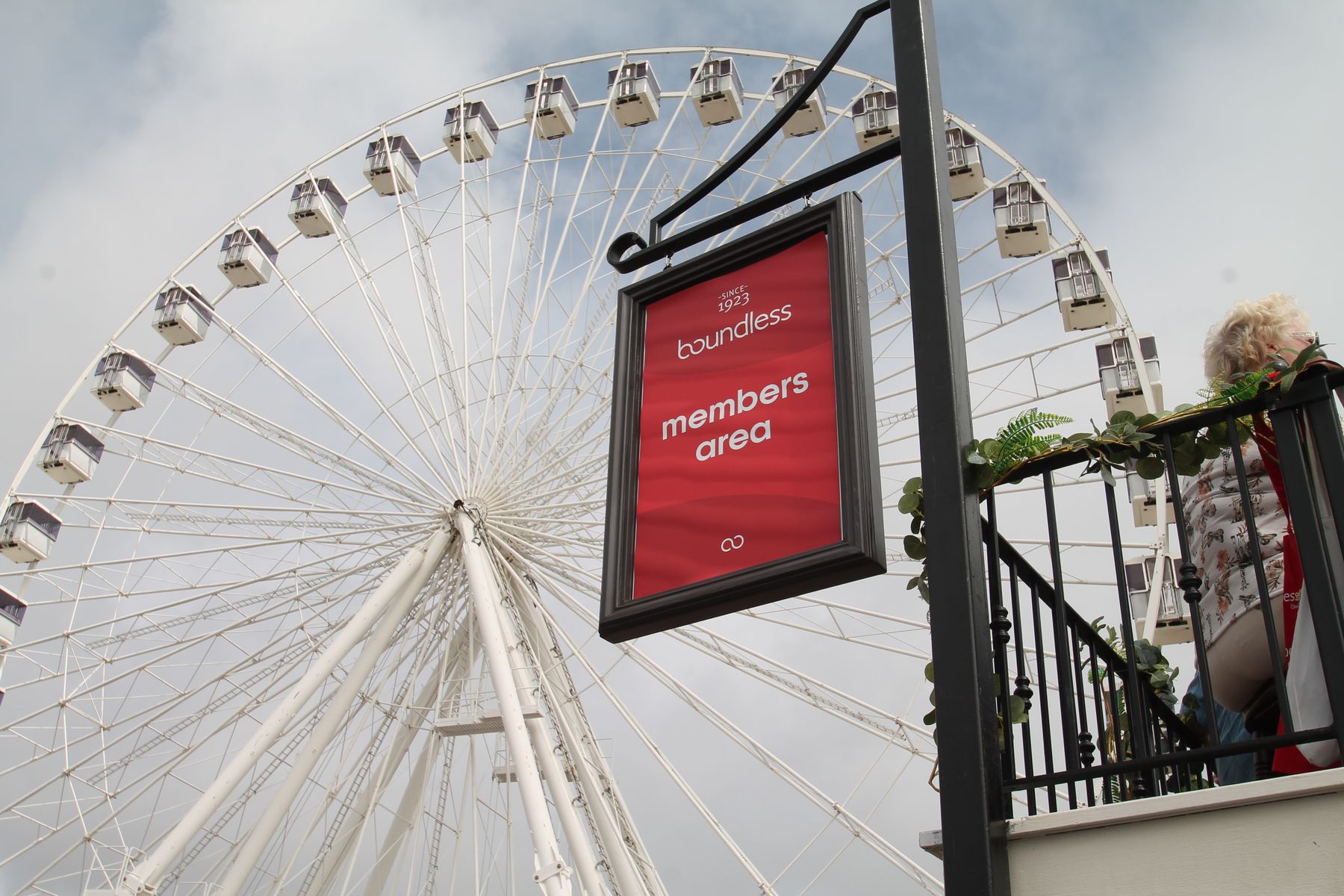 The Boundless members area at Eastbourne International Airshow 2022