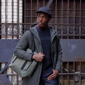 Henry Mens Waterproof Longline Coat - Charcoal Melange