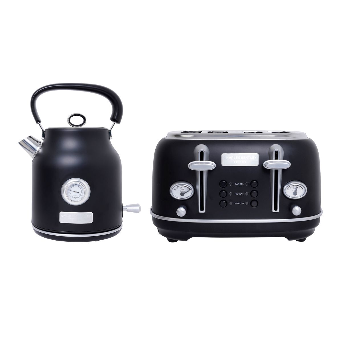 1.7L Kettle & 4 Slice Toaster Set