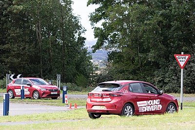 10-17 year olds can safely get behind the wheel of a real car at Young Driver
