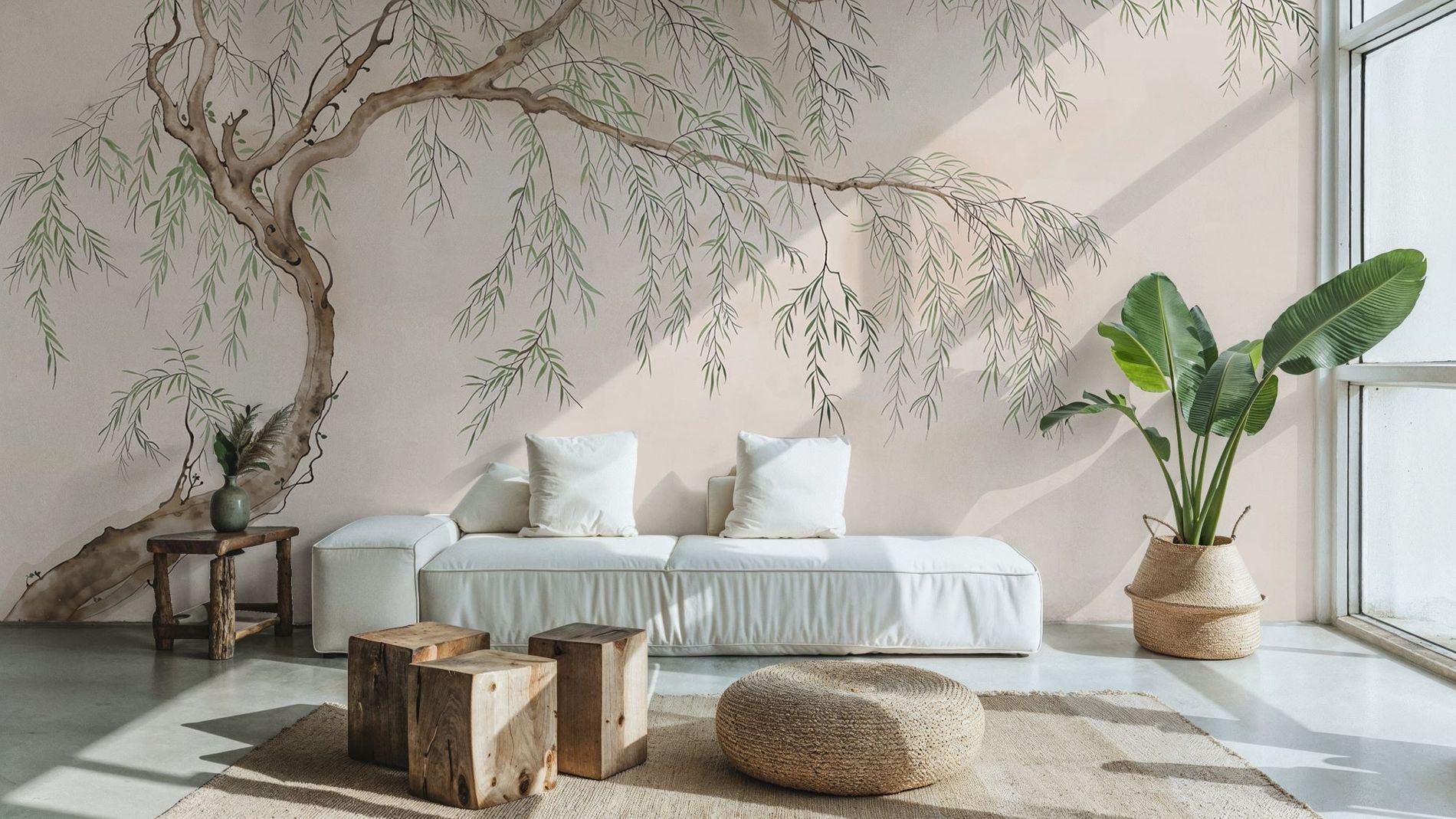 2000px Feathr, Salix Breeze Wall Mural, €45, 8164115.jpg