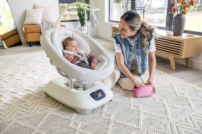 Eluma Sway Baby Swing with Cry Assist Technology 