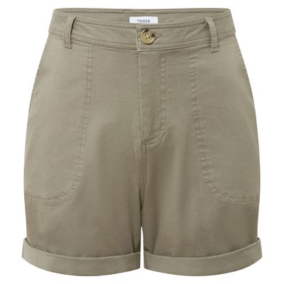 Canvey Women's Chino Shorts - Sage Green