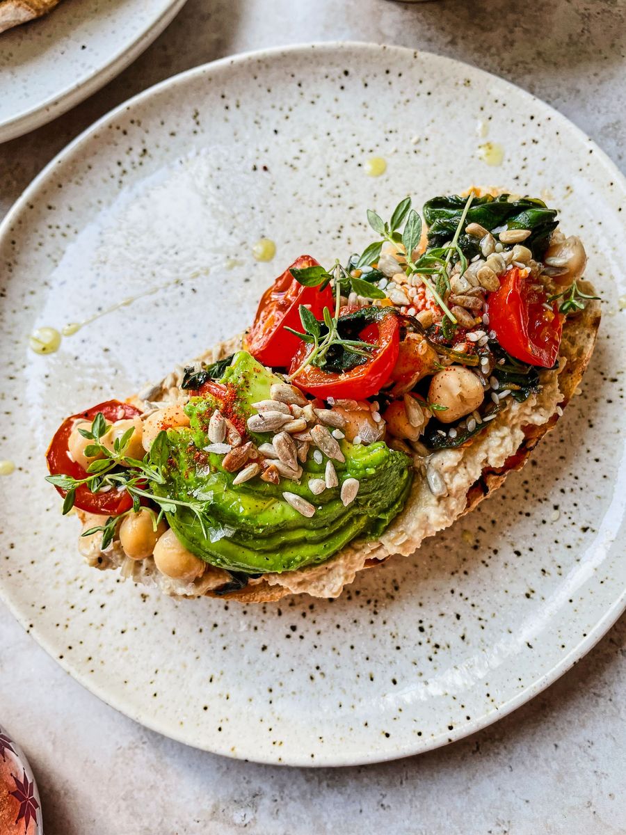 Toast With All The Good Stuff