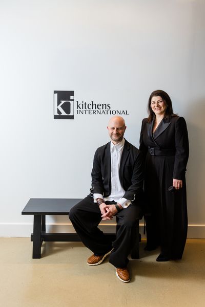 Graham Johnston, Owner & CEO, Carol Cameron, Head of Design - Kitchens International