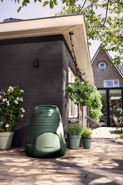 green basics composter 200L leaf green