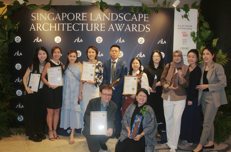 Grant Associates Singapore team at the Singapore Landscape Architecture Awards.png