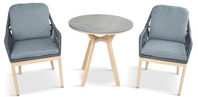 Zara 2 Seat Bistro Set
