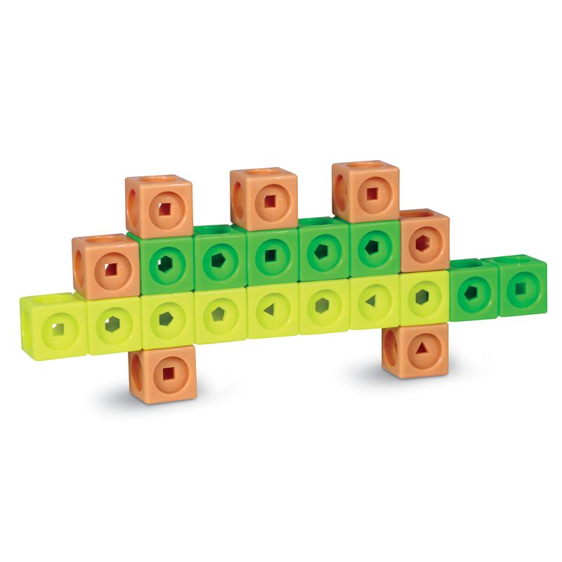 Mathlink® Cubes Early Maths Activity Set – Dino Time