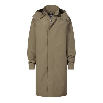 Chester Men's Waterproof Car Coat - Mushroom
