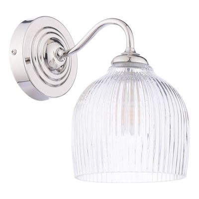 Charissa Bathroom Wall Light Polished Chrome IP44