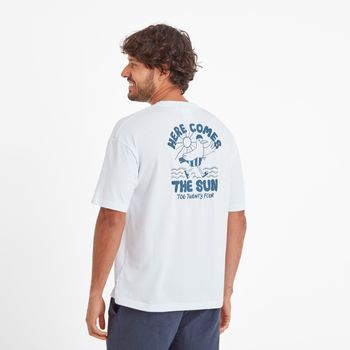Beach men's t-shirt - optic white