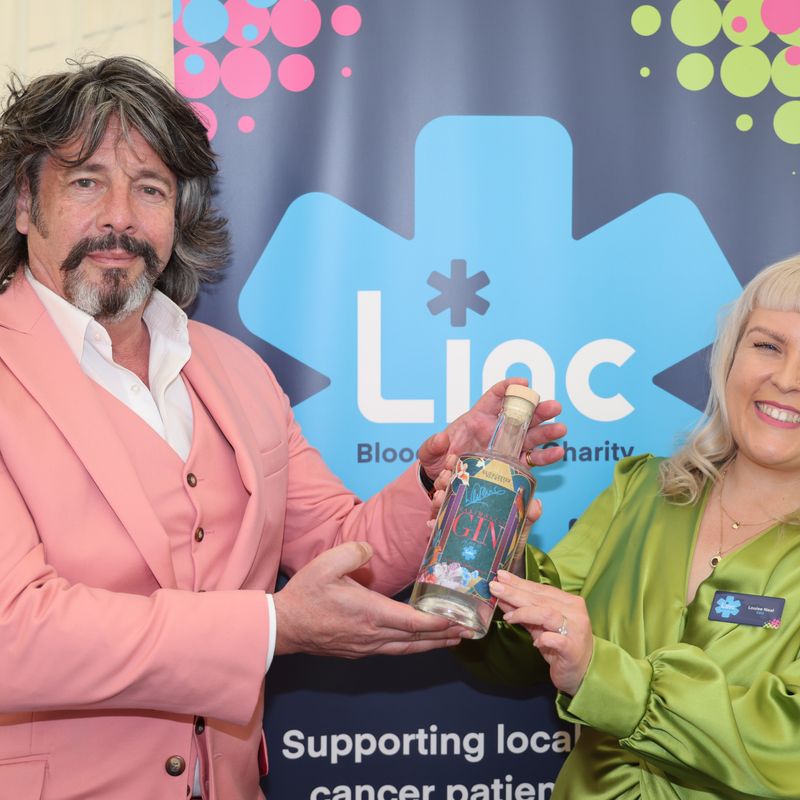 Laurence Llewelyn-Bowen and Louise Neal, CEO at Linc