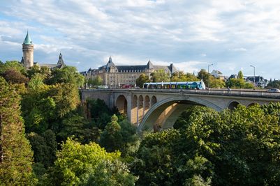 Luxembourg City, Pond Adolphe