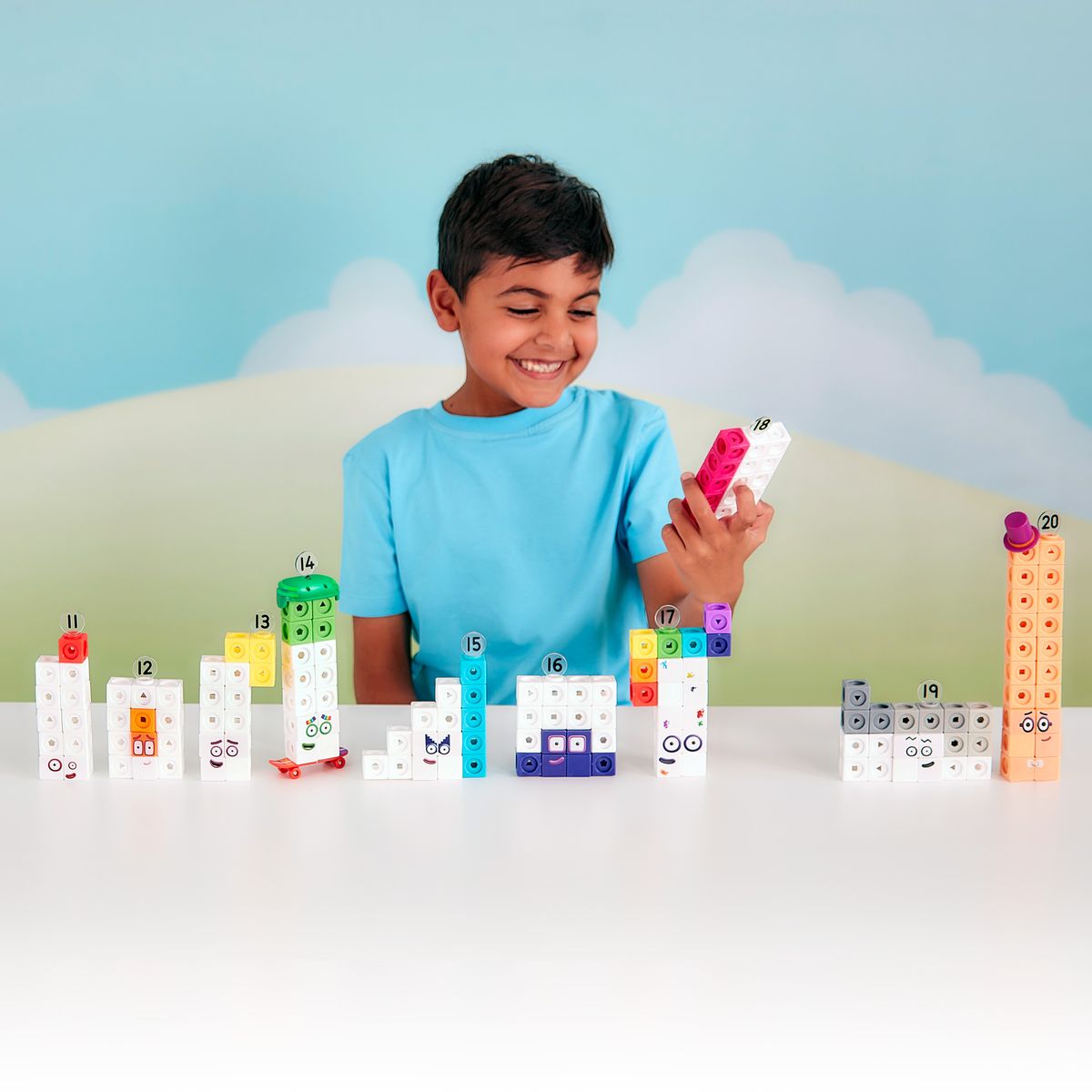 MathLink® Cubes Numberblocks 11-20 Activity Set