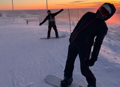 Reclaim Yourself Retreats in Finland ski friends.jpg