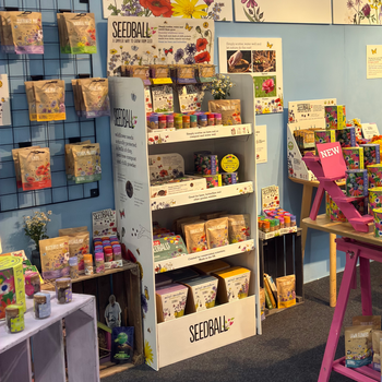 Seedball Free Standing Display Unit
