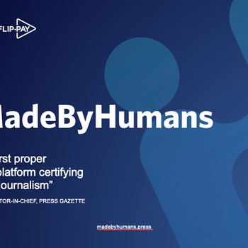 Made by Humans - AI Detection for Newsrooms 