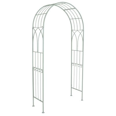 Heritage Green Decorative Rustic Metal Garden Arch