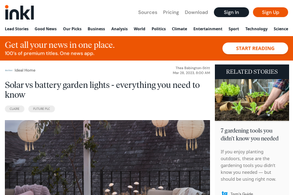 Screencapture of inkl