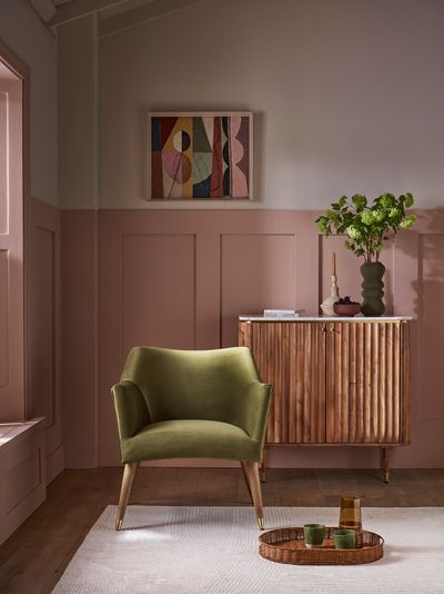 Astoria Armchair in Apple Green Velvet