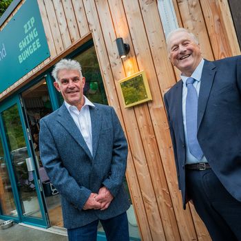 Murray Trail, Founder & MD, with David Whelan, Chairman, Highland Fling.JPG