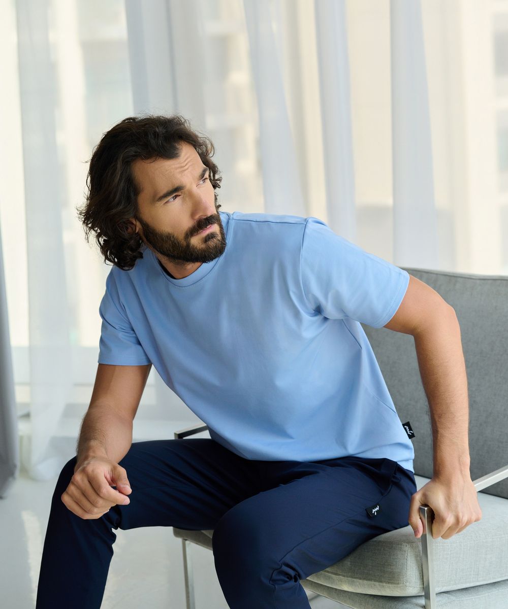 MULU Classic Men's T-shirt - Light Blue