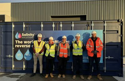 Food sector’s first-ever trial of revolutionary water-purification technology goes live at pioneering Kent vertical farm