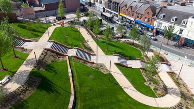 The redevelopment has transformed a previously inaccessible stepped area into a modern, inclusive public space designed to improve movement through the town centre while creating a more attractive environment for residents, visitors and businesses.jpg