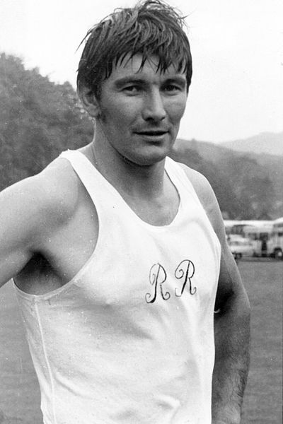 Three-times Grasmere Sports  wrestling champion, Roger Robson, 