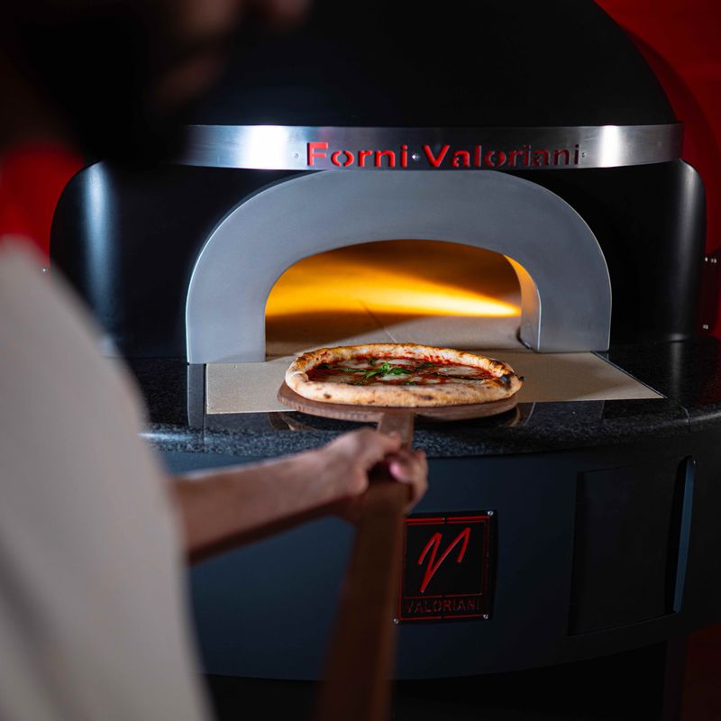 The new Maximo commercial electric pizza oven - the first-ever electric oven from Tuscan pizza oven specialists, Valoriani.