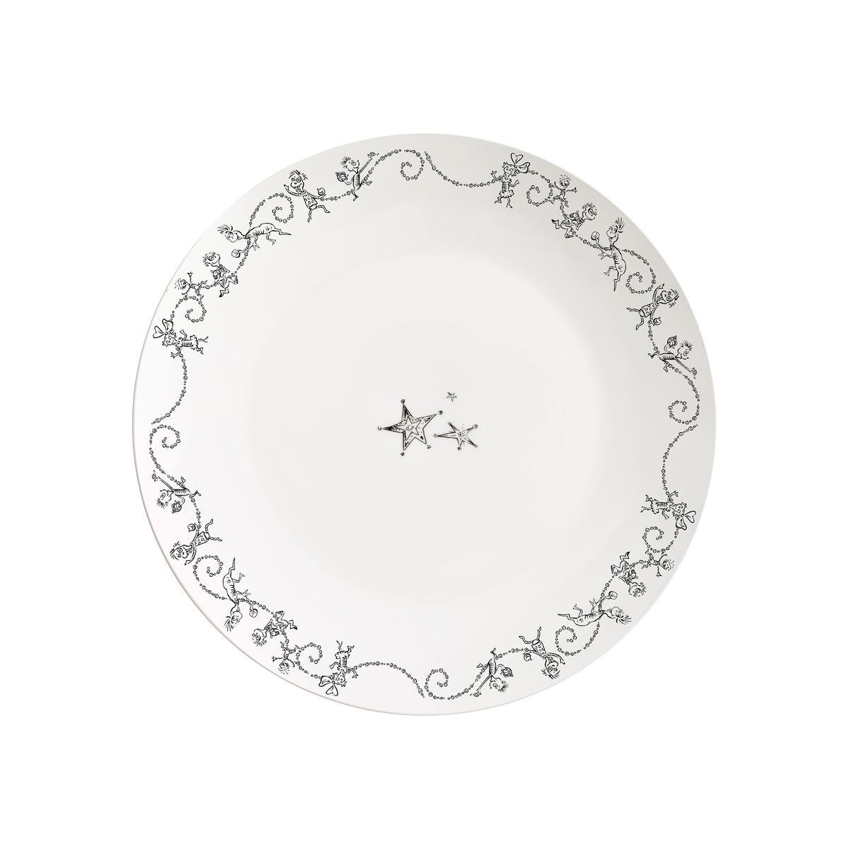 10.5 INCH DINNER PLATE CLASSIC GRINCH AND MAX