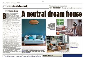 Screencapture of Daily Express