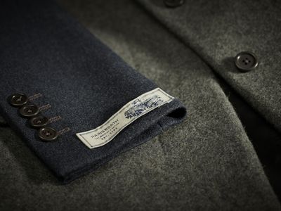 Hainsworth label close up