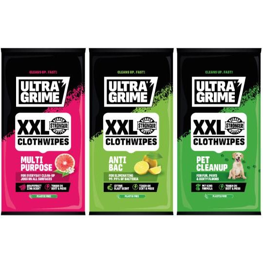 UltraGrime Clothwipes 