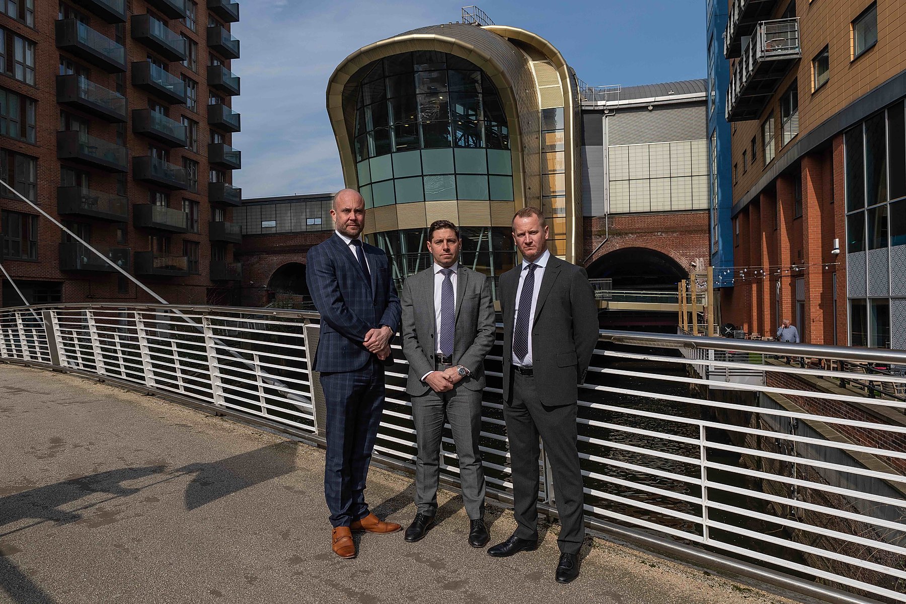 Directors of McCarron Coates: Paul Coates, Luigi Maggio and Ian McCarron.
