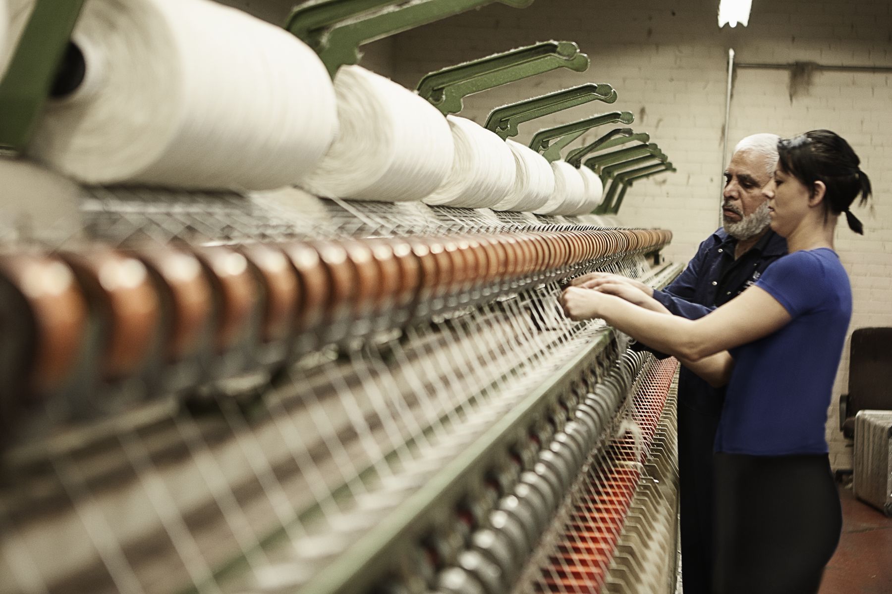 The spinning process