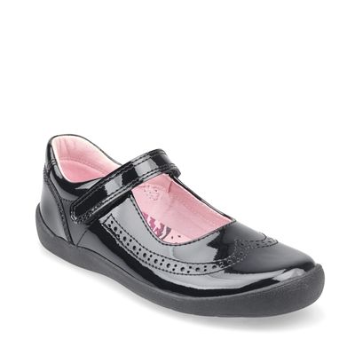 'Spirit' in black patent in Girls Primary Collection 