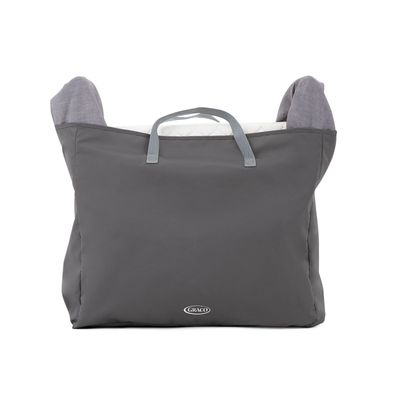 Side-by-Side Bedside Bassinet, Graco's new 3-in-1 crib solution for newborns  - fold down detail