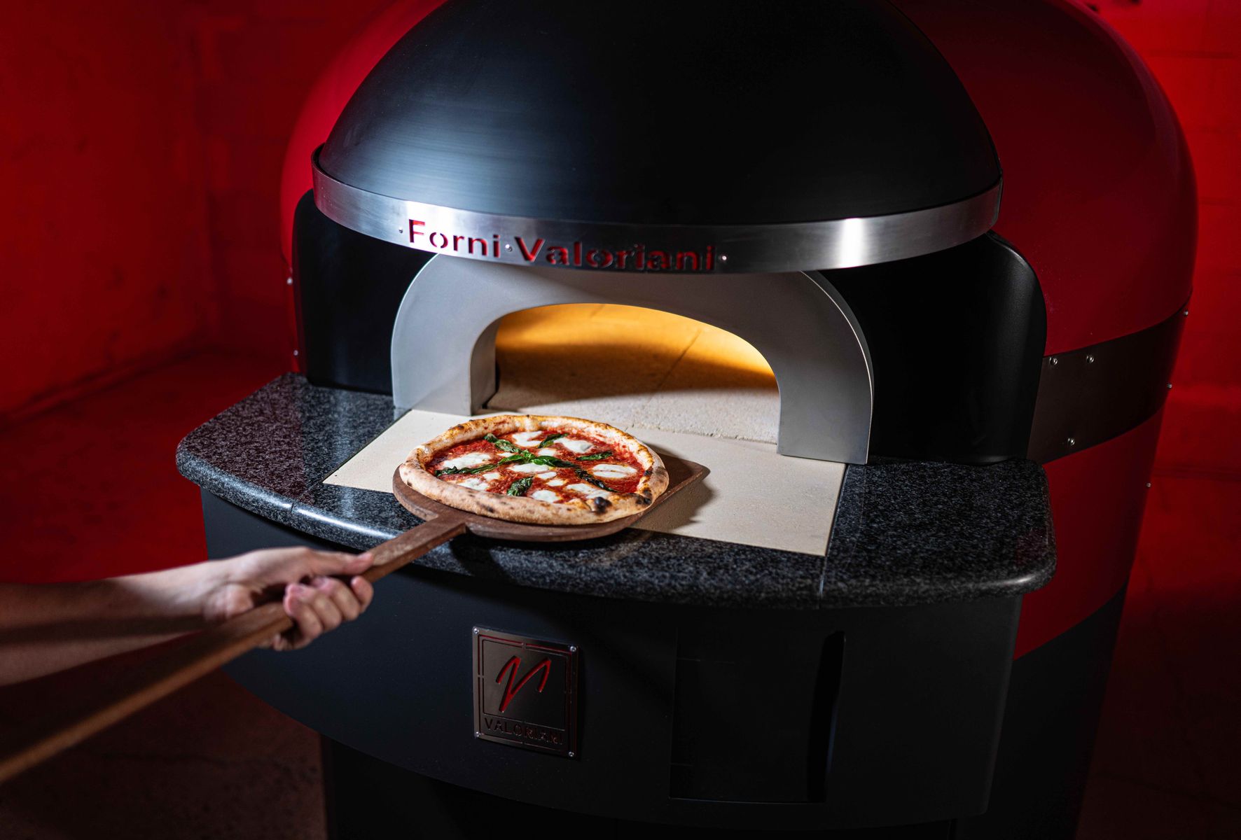 The new Maximo commercial electric pizza oven - the first-ever electric oven from Tuscan pizza oven specialists, Valoriani.