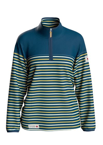 Brakeburn Navy Quarter Zip Sweatshirt (cut out) - £59.99