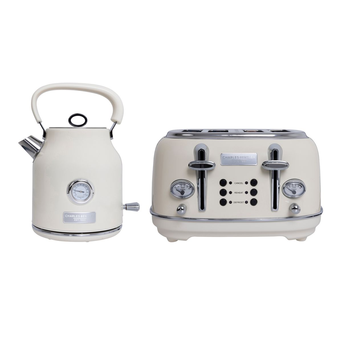 1.7L Kettle & 4 Slice Toaster Set