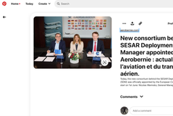 Screencapture of aerobernie.com