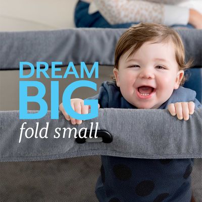 Graco's new FoldLite Travel Cot 