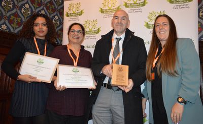Most innovative vegan/ vegetarian recipe - Finalists with category sponsor Pro Sauce. 