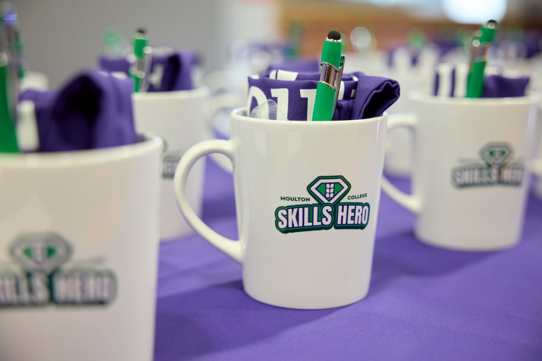 Moulton College celebrates local business partnerships with ‘Skills Heroes’ event