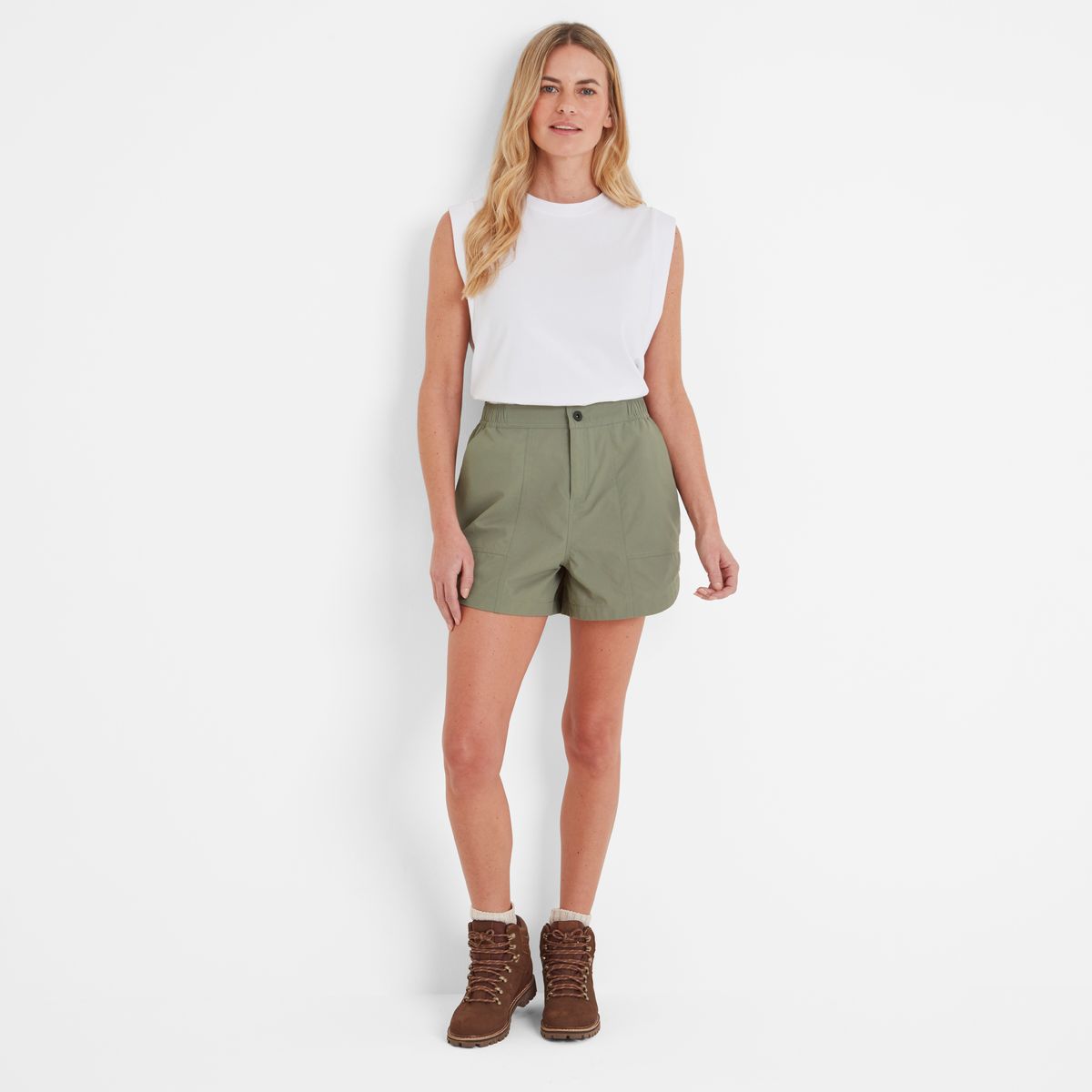 Tempo Women's Shorts - Faded Khaki