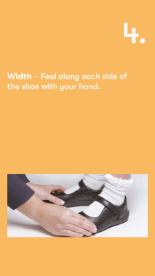 Short video to check the fit of shoes by Start-Rite Shoes
